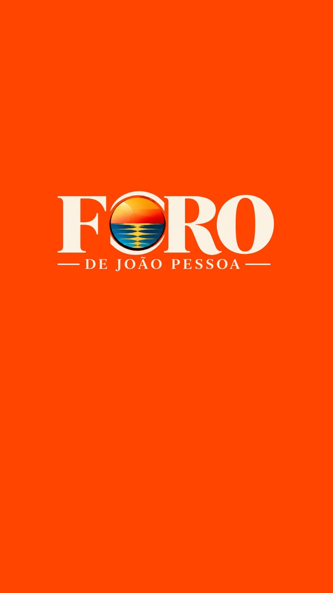 Foro de João Pessoa ao pôr do sol